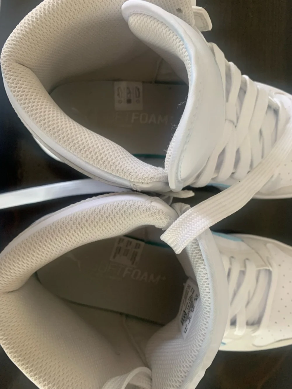 ✨ Puma Light Blue & White High-Top Sneakers size 8✨